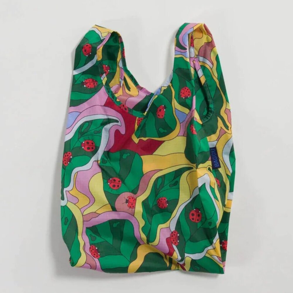 NWT Baby Baggu - Ladybug Leaf